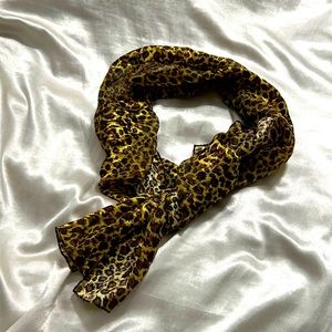 Animal Print Scarf